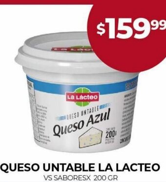 Supermercados Tadicor Queso Untable La Lacteo oferta