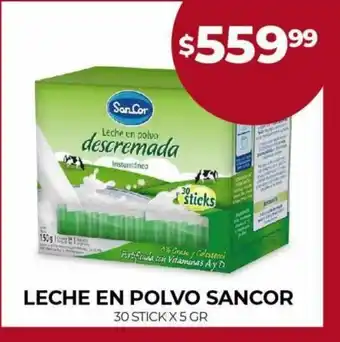 Supermercados Tadicor Leche En Polvo Sancor oferta