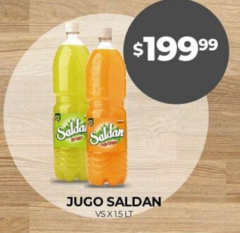 Supermercados Tadicor Jugo Saldan oferta