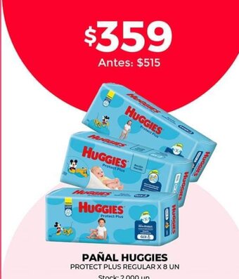 Supermercados Tadicor Pañal Huggies oferta