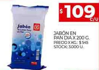 Supermercados DIA Jabón En Pan Dia X 200 G oferta