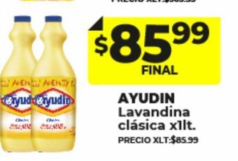 Supermayorista Vital Ayudin Lavandina Clásica x 1Lt oferta