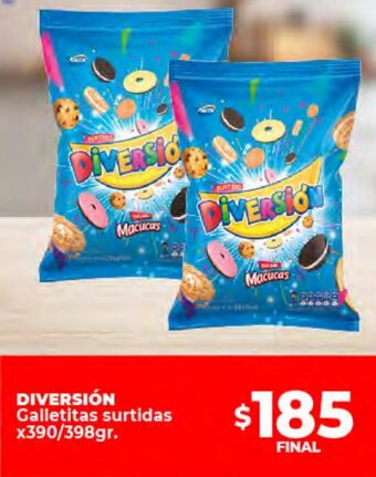 Supermayorista Vital Diversión Galletitas Surtidas x390/398gr oferta
