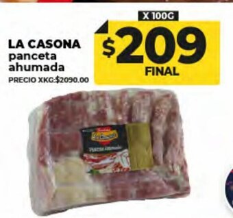 Supermayorista Vital La Casona Panceta Ahumada oferta