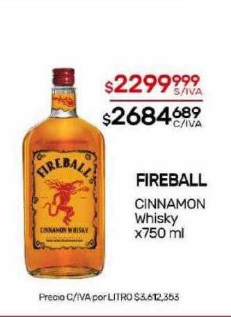 Nini Mayorista Fireball cinnamon whisky oferta