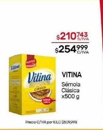 Nini Mayorista Vitina sémola clásica oferta