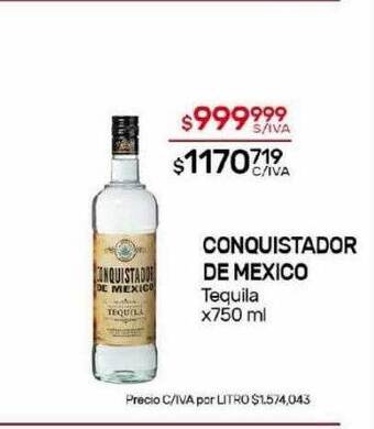 Nini Mayorista Conquistador de mexico tequila oferta