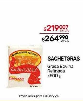 Nini Mayorista Sachetgras grasa bovina refinada oferta