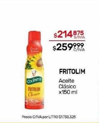 Nini Mayorista Fritolim aceite clásico oferta