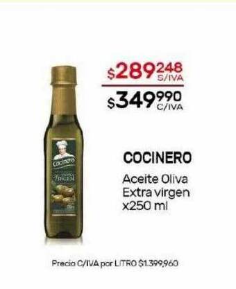 Nini Mayorista Cocinero aceite oliva extra virgen oferta