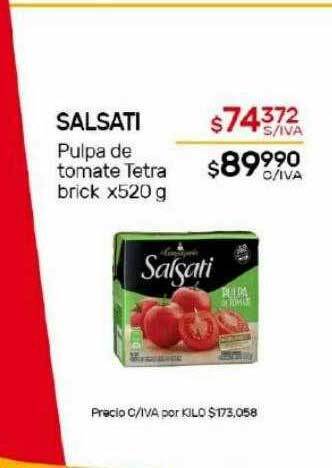Nini Mayorista Salsati pulpa de tomate oferta