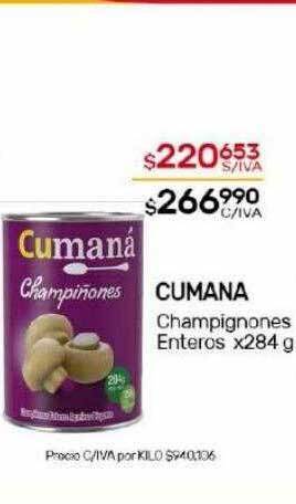 Nini Mayorista Cumana champignones enteros oferta