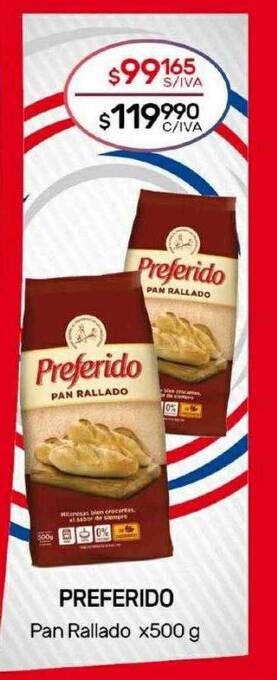 Nini Mayorista Preferido pan rallado oferta