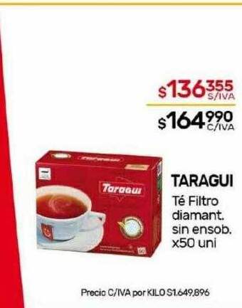 Nini Mayorista Taragui té filtro diamant sin ensob oferta