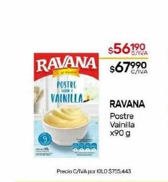 Nini Mayorista Ravana postre vainilla oferta