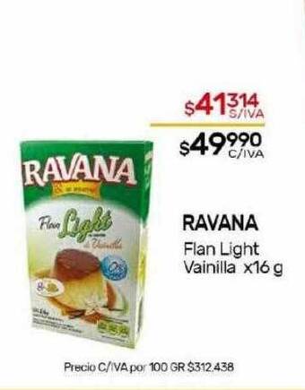 Nini Mayorista Ravana flan light vainilla oferta
