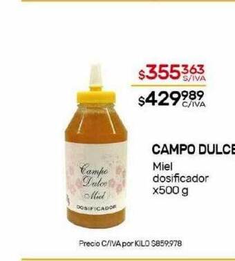 Campo dulce miel dosificador