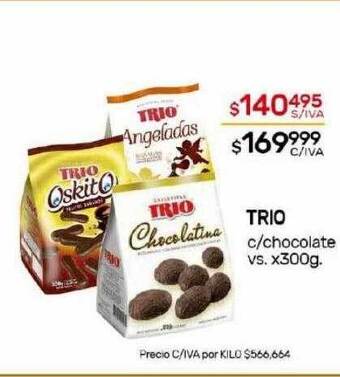 Nini Mayorista Trio c chocolate oferta