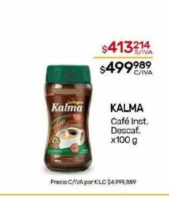 Nini Mayorista Kalma café inst descaf oferta