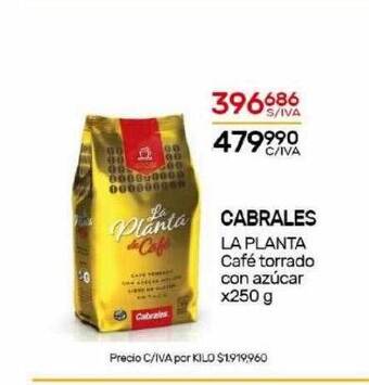 Nini Mayorista Cabrales la planta café torrado con azúcar oferta