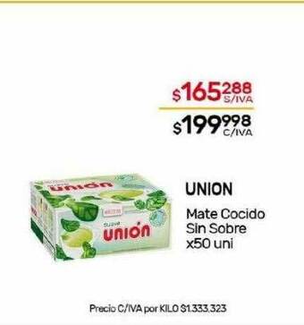Nini Mayorista Union mate cocido sin sobre oferta