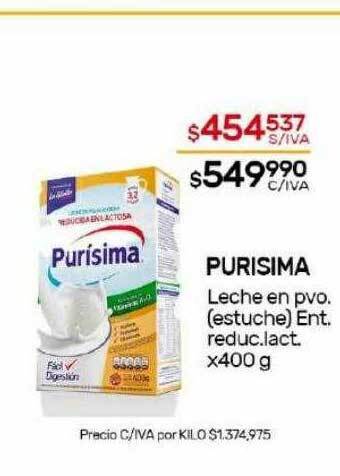 Nini Mayorista Purisima leche en pvo oferta