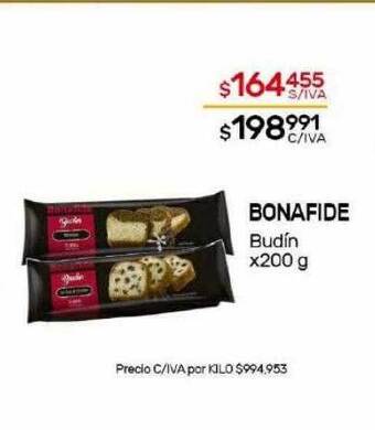 Nini Mayorista Bonafide budín oferta
