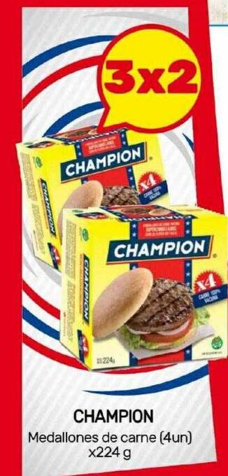 Nini Mayorista Champion medallones de carne oferta