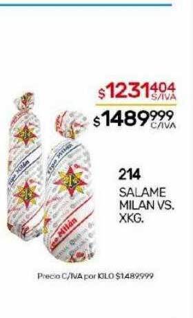 Nini Mayorista 214 salame milan oferta
