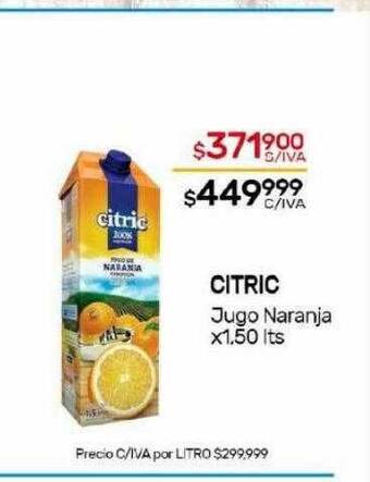 Nini Mayorista Citric jugo naranja oferta