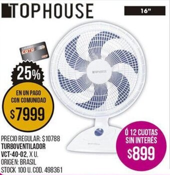 Turboventilador VCT-40-02