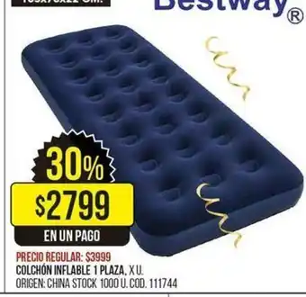 Coto Colchón Inflable 1 Plaza oferta