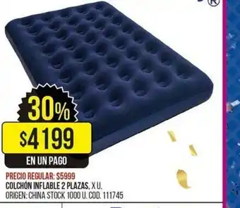 Coto Colchón Inflable 2 Plazas oferta
