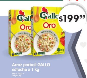 Supermercados Buenos Días Arroz Parboil Gallo Estuche x 1kg oferta