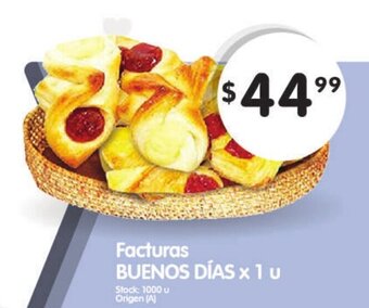 Supermercados Buenos Días Facturas Buenos Dias x 1 u oferta