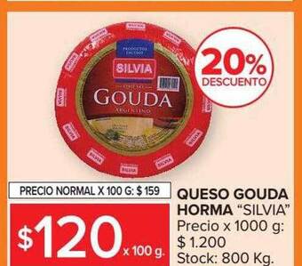 Carrefour Queso gouda horma oferta