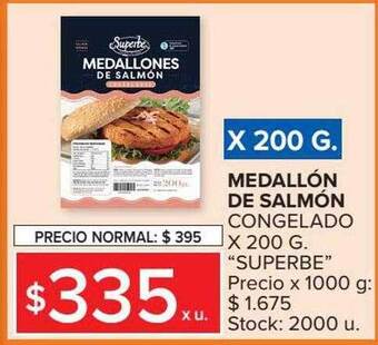 Carrefour Medallón de salmón congelado oferta