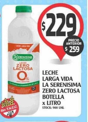 Supermercados Malambo Leche larga vida la serenisima zero lactosa botella x litro oferta