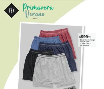 Carrefour Boxer liso melange oferta