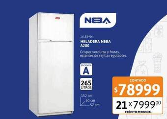 Cetrogar Heladera neba a280 oferta