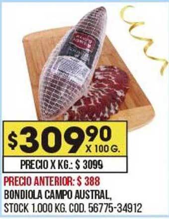 Coto Bondiola campo austral oferta