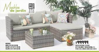 Coto Set 2 sillones + 1 mesa ratona oferta