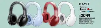 Coto Auriculares vincha h100d havit oferta