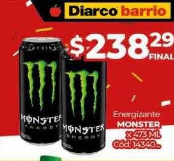 Diarco Energizante monster oferta