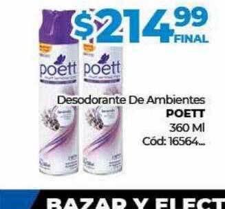 Diarco Desodorante de ambientes poett oferta