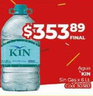 Diarco Agua kin sin gas x 6 lt oferta