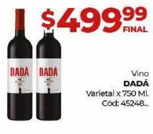 Diarco Vino dadá varietal oferta