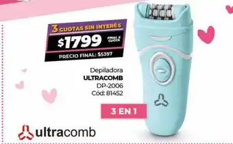 Diarco Delipadora ultracomb dp-2006 oferta