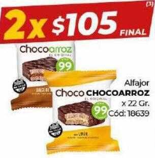 Diarco Alfajor chocoarroz x 22gr oferta