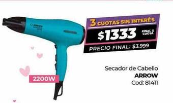 Diarco Secador de cabello arrow oferta